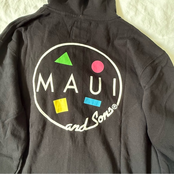 Maui and Sons Zip-Up Cookie Hoodie NWT - Picture 6 of 7